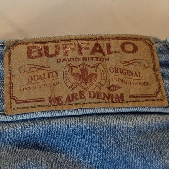 Buffalo David Bitton Split Hem "Bootcut Queen" Jeans Size 25 - Picture 2 of 16